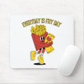 毎日が炒る日 マウスパッド (マウス)