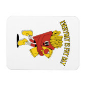 毎日が炒る日 マグネット (横)