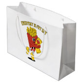 毎日が炒る日 ラージペーパーバッグ (裏面アングル)