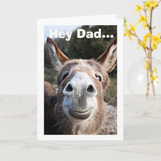 毎日が父の日で、パパ カード (黄色い花)