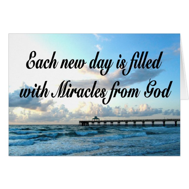 毎日が神の奇跡だ (正面横)