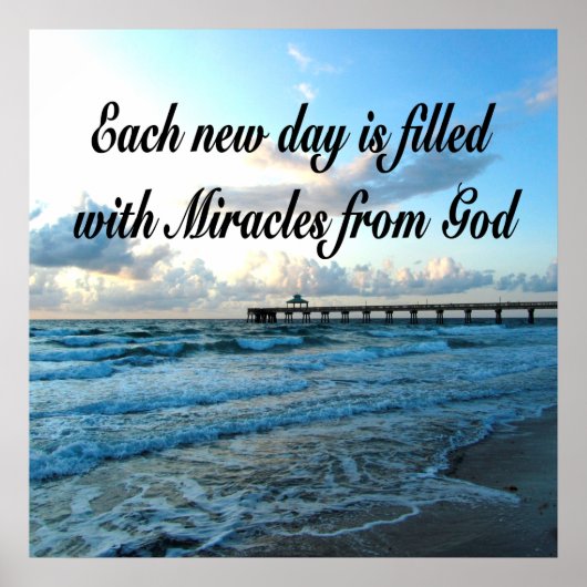 毎日が神の奇跡だ ポスター (正面)