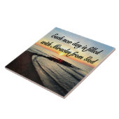 毎日が神の奇跡である タイル (側面)