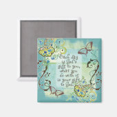 毎日が神の賜物だ、磁石 マグネット (正面/裏面)