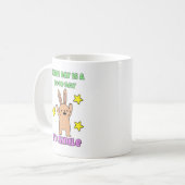 毎日が笑顔の日 キッズバニー コーヒーマグカップ (正面左)