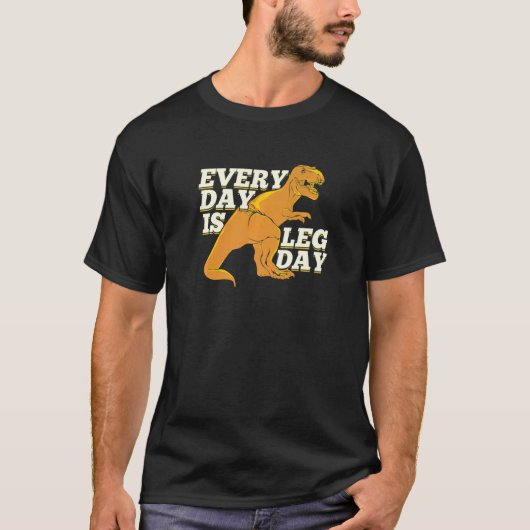 毎日が脚の日 Tシャツ (正面)