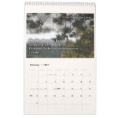 毎日が良い日である – Zen Center Calendar カレンダー (2月 2027)