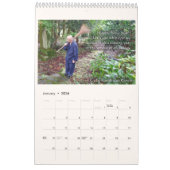 毎日が良い日である – Zen Center Calendar カレンダー (1月 2026)