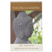 毎日が良い日である – Zen Center Calendar カレンダー (カバー)