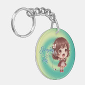 毎日が良い日のキーチェーン キーホルダー (正面左)