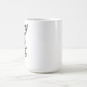 毎日が賜物だ コーヒーマグカップ (中央)