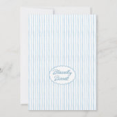 毎日が贈り物 ファーストバースデー グランミレニアル 招待状 (裏面)