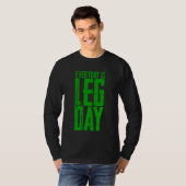 毎日が足の日 Tシャツ (正面フル)