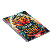 毎日が輝く新しいチャンス ノートブック (右側)