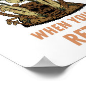 毎日が週末だ退職した ポスター (角)