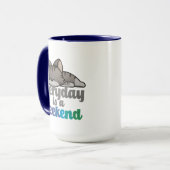 毎日が週末のコーヒーマグ マグカップ (正面左)