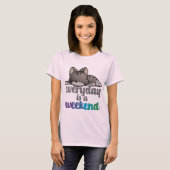 毎日が週末Tシャツ Tシャツ (正面フル)