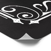 毎日がGODのカルボードアートからの贈り物 ポスター (角)