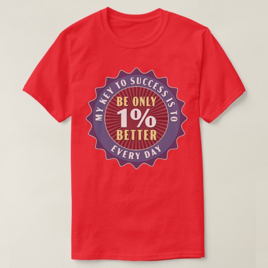 毎日たった1回しか良くない Tシャツ (デザイン正面)