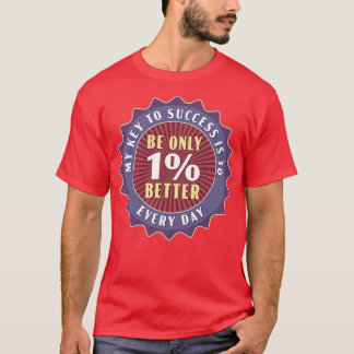 毎日たった1回しか良くない Tシャツ
