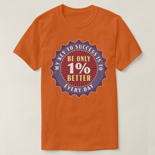 毎日たった1回しか良くない Tシャツ (デザイン正面)