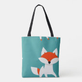 毎日のおもしろい, fox tote トートバッグ (裏面)