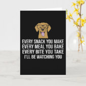 毎日のおやつ あなたの作るすべての食事 オーストラリアスタイル カード (黄色い花)