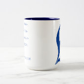 毎日のつながりのスタジオのマグ ツートーンマグカップ (中央)