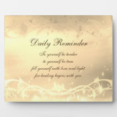 毎日のアラーム フォトプラーク (正面)