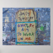 毎日のアラーム ポスター (正面)