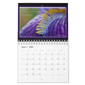 毎日のインスピレーションのカレンダー カレンダー (3月 2026)