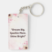 毎日のカスタマイズされたキーチェーン キーホルダー (裏面)