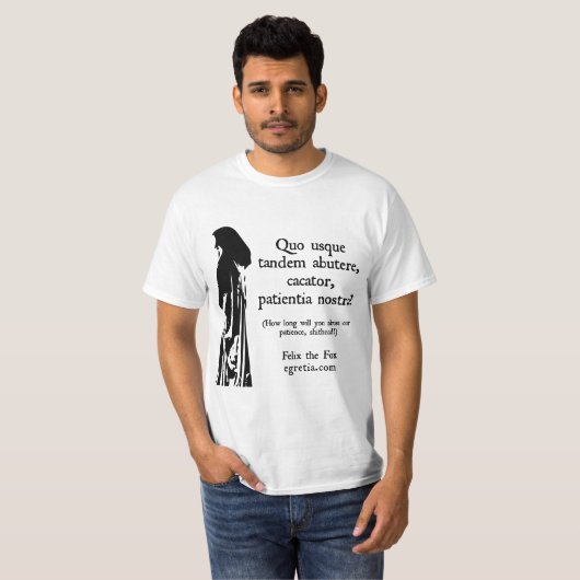 毎日のキケロ Tシャツ (正面フル)