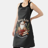 毎日のクリスマスに出される北極ホットココア エプロン (インサイチュ)