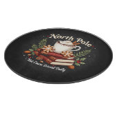 毎日のクリスマスに出される北極ホットココア カッティングボード (角)