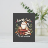 毎日のクリスマスに出される北極ホットココア ポストカード (スタンド正面)