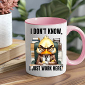 毎日のコーヒーの瞬間のための笑い声の大きなデザイン コーヒーマグカップ