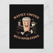 毎日のコーヒー発汗 エンクロージャーカード (正面)
