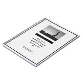 毎日のゴルフ練習ジャーナル ノートブック (左側)