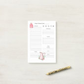 毎日のゴール，計画，調理師のための食事/ Baker ポストイット (デスク上)