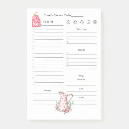 毎日のゴール，計画，調理師のための食事/ Baker ポストイット