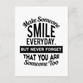 毎日のスマイルにする ポストカード (正面)