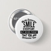 毎日のスマイルにする 缶バッジ (正面&裏面)