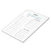 毎日のタスク一覧 ノートパッド (アングル)