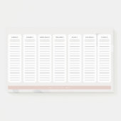 毎日のタスク ポストイット (正面)