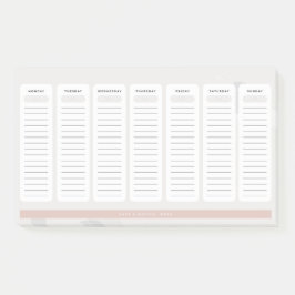 毎日のタスク ポストイット