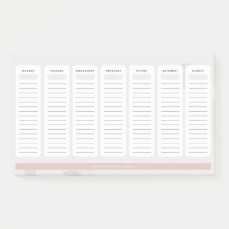 毎日のタスク ポストイット