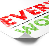 毎日のトレーニング日 |ヴィンテージ ポスター (角)