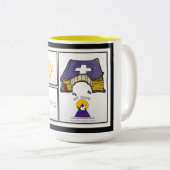 毎日のバイブルはマグを噛む ツートーンマグカップ (正面右)