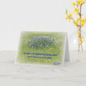 毎日のパン カード (黄色い花)